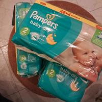 pannolini baby dry pampers tg 2 (dai 3 ai 6kg)