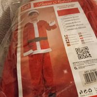 vestito da Babbo Natale per bimbi da uno a tre ann