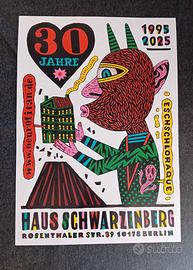 poster, 30 anni “Kunsthaus Schwarzenberg” Berlino