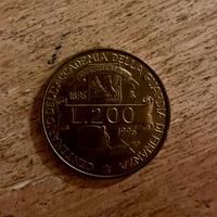 Lire 200 Centenario Guardia di Finanza