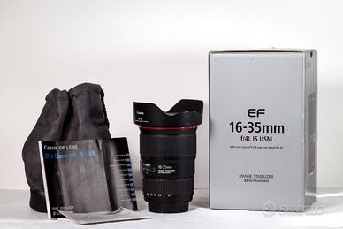 Canon EF 16-35 F/4 L IS USM - GRANDANGOLO