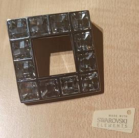 maniglie in metallo cromato Swarovski 