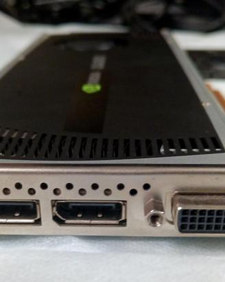 Scheda Nvidia quadro 4000 2GB DDR5 2DP+1DVI