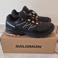 scarpe donna Salomon GORE-TEX trekking nero n38 