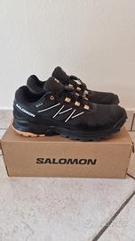 scarpe donna Salomon GORE-TEX trekking nero n38 