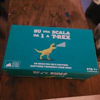 Gioco da tavolo "Su una scala da 1 a T-rex"