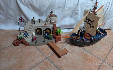 Nave e Castello pirata Playmobil