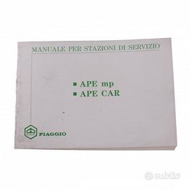 Manuale officina per Piaggio Ape MP e Car