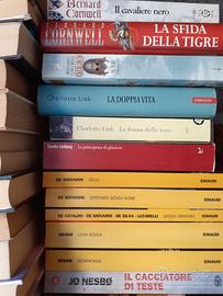 Lotto libri romanzi narrativa thriller gialli vari