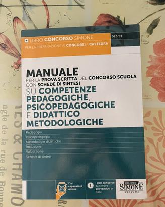 Manuale concorso scuola Edizioni Simone