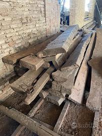 Assi di legno olmo