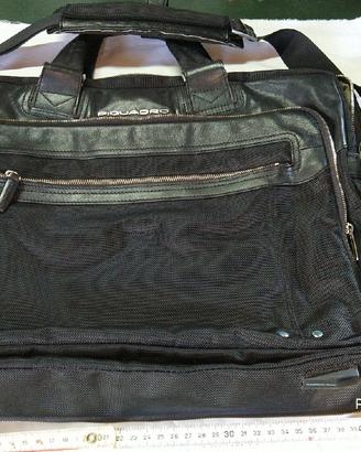 Borsa Piquadro tessuto e pelle