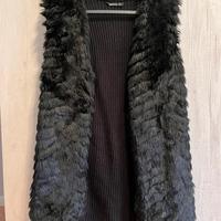 Gilet di pelliccia stradivarius