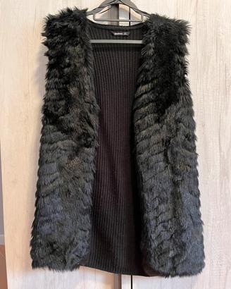 Gilet di pelliccia stradivarius