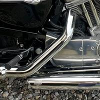 Scarico  Vans&Hines Twin Slash Slip On per 883