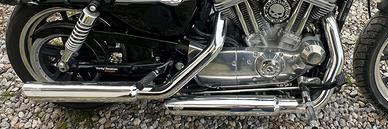 Scarico  Vans&Hines Twin Slash Slip On per 883