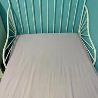 Letto Ikea Minnen e materasso Vimsig