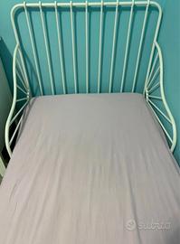 Letto Ikea Minnen e materasso Vimsig