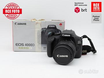 Canon EOS 4000D + Canon EF-S 18-55 F3.5-5.6 III