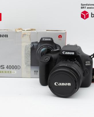 Canon EOS 4000D + Canon EF-S 18-55 F3.5-5.6 III