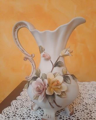 Bocca vaso in Porcellana Capodimonte Napoleon