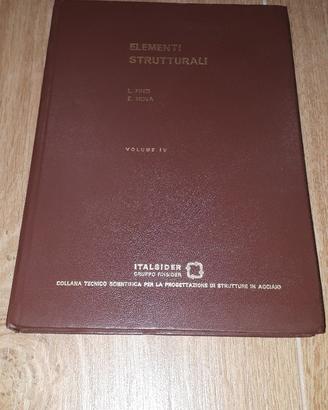 LIBRO ITALSIDER – ELEMENTI STRUTTURALI – VOLUME IV