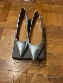 Scarpe altariva platino 42 vero cuoio