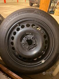 Cerchi in ferro gommati 205/55 r16