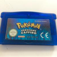 Pokemon Versione Zaffiro Nintendo GBA Game Boy Adv