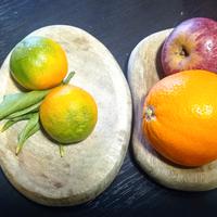 piccoli portafrutta in legno 