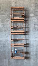 Gabbia legno per uccelli 