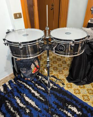 Timbales MEINL Luis Conte de 14" y 15"