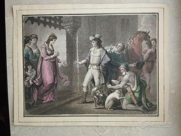 Antica incisione del 179 e 1820