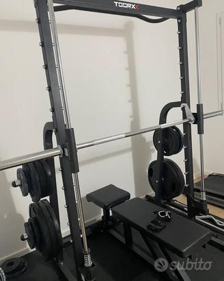 HOME GYM [ smith machine + tapis ]