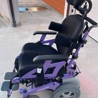 Carrozzina anziani disabili motorizzata elettrica