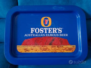 Vassoio bar Foster's Birra Australia