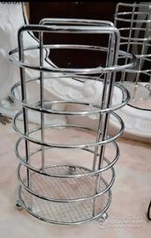 Porta mestoli in acciaio 