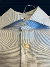 Camicia Del Mare Silm Tg. 39 - 15 1/2 Azzurra punt