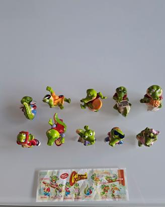 KINDER SORPRESA COCCOBULLI 1995 + 1 CARTINA 