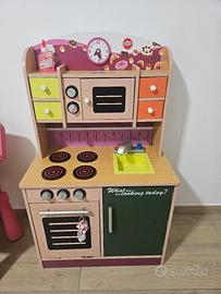 CUCINA GIOCATTOLO IN LEGNO