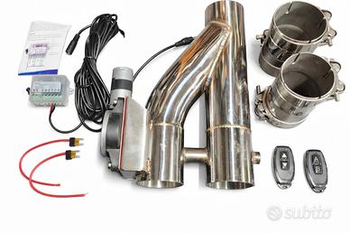 valvola di scarico elettronica auto radiocomandata