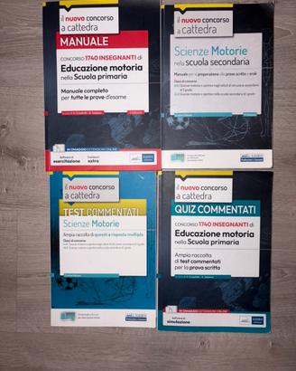 Libri Edises concorso cattedra scienze motorie