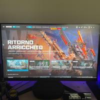 Monitor gaming  Asus 24” 165hz