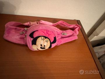 Marsupio in peluche Minni Disney  Rosa