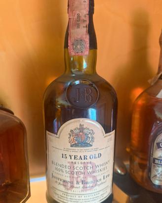 5 bottiglie Scotch Whisky VINTAGE collezione 1980
