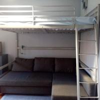 Divano letto a L contenitore