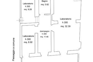Ampio e luminoso locale/laboratorio commerciale