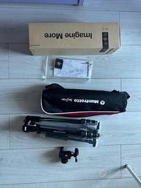 manfrotto befree con teste a sfera e fluida