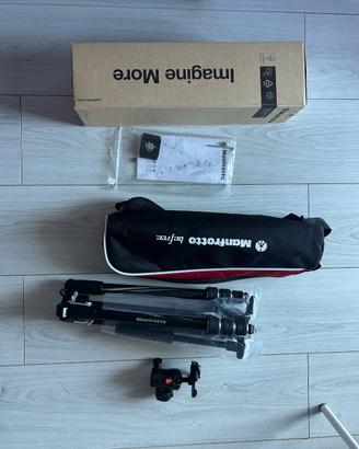 manfrotto befree con teste a sfera e fluida