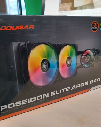 Dissipatore Liquido CPU Cougar Poseidon Elite ARGB